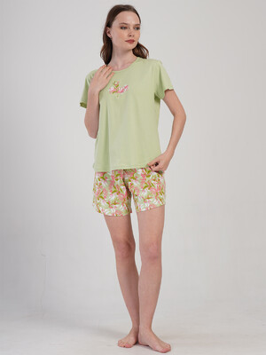 Купить Хлопковый комплект женский с шортами VIENETTA 4081630716 в Украина в Lingerie.ua - Одяг для дому та відпочинку, Фото 10