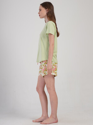 Купить Хлопковый комплект женский с шортами VIENETTA 4081630716 в Украина в Lingerie.ua - Одяг для дому та відпочинку, Фото 6