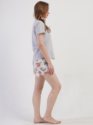 Купить Хлопковый комплект с шортами VIENETTA 4081851781 в Украина в Lingerie.ua - Одяг для дому та відпочинку, Фото 3