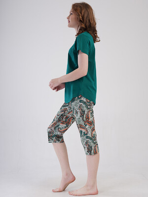 Купить Бавовняний літній комплект з капрі VIENETTA 4092140250 в Украина в Lingerie.ua - Одяг для дому та відпочинку, Фото 13