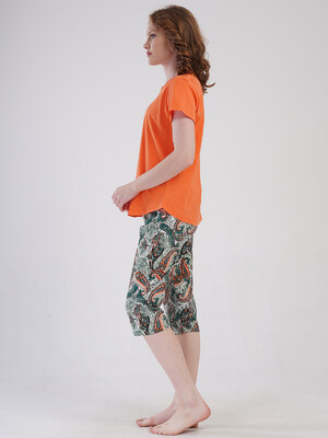 Купить Бавовняний літній комплект з капрі VIENETTA 4092140250 в Украина в Lingerie.ua - Одяг для дому та відпочинку, Фото 10