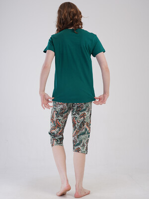 Купить Бавовняний літній комплект з капрі VIENETTA 4092140250 в Украина в Lingerie.ua - Одяг для дому та відпочинку, Фото 6