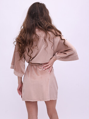 Купить Велюровий халат кімоно короткий LINGERIE 170754-1 в Украина в Lingerie.ua - Одяг для дому та відпочинку, Фото 13