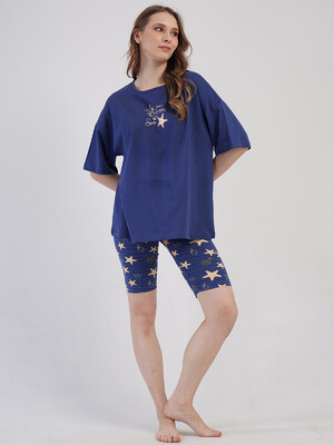 Купить Хлопковый летний комплект с велотреками DREAM VIENETTA 4083531335 в Украина в Lingerie.ua - Одяг для дому та відпочинку, Фото 4