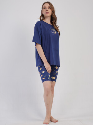 Купить Хлопковый летний комплект с велотреками DREAM VIENETTA 4083531335 в Украина в Lingerie.ua - Одяг для дому та відпочинку, Фото 5