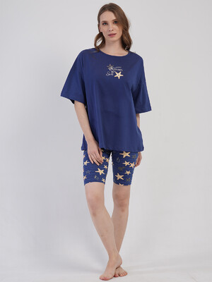 Купить Хлопковый летний комплект с велотреками DREAM VIENETTA 4083531335 в Украина в Lingerie.ua - Одяг для дому та відпочинку, Фото 6