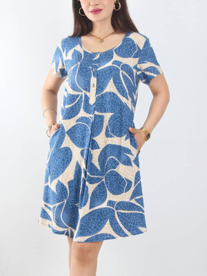 Купить Летнее платье женское с коротким рукавом JEN 05129 в Украина в Lingerie.ua - Одяг для дому та відпочинку, Фото 3