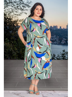 Купить Платье летнее с коротким рукавом COCOON K5-5246 в Украина в Lingerie.ua - Одяг для дому та відпочинку, Фото 4