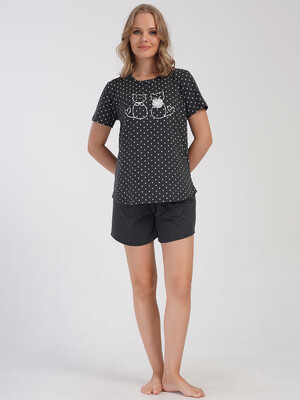 Купить Трикотажный комплект женский из футболки и шорт VIENETTA 4084600451 в Украина в Lingerie.ua - Одяг для дому та відпочинку, Фото 10