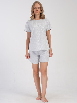 Купить Трикотажный комплект женский из футболки и шорт VIENETTA 4084600451 в Украина в Lingerie.ua - Одяг для дому та відпочинку, Фото 9