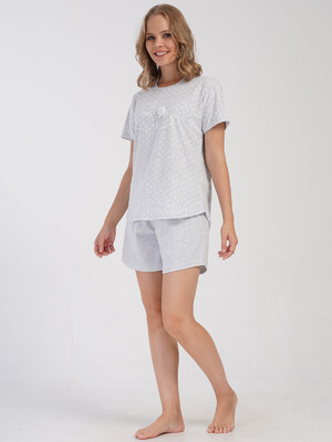 Купить Трикотажный комплект женский из футболки и шорт VIENETTA 4084600451 в Украина в Lingerie.ua - Одяг для дому та відпочинку, Фото 8