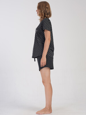 Купить Трикотажный комплект женский из футболки и шорт VIENETTA 4084600451 в Украина в Lingerie.ua - Одяг для дому та відпочинку, Фото 5