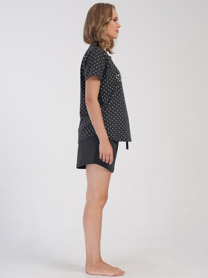 Купить Трикотажный комплект женский из футболки и шорт VIENETTA 4084600451 в Украина в Lingerie.ua - Одяг для дому та відпочинку, Фото 4