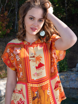 Купить Летний костюм с рубашкой и брюками VIENETTA PLUS 4092592349 в Украина в Lingerie.ua - Одяг для дому та відпочинку, Фото 7