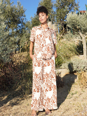 Купить Летний костюм женский из рубашки и брюк VIENETTA PLUS 4092768378 в Украина в Lingerie.ua - Одяг для дому та відпочинку, Фото 7