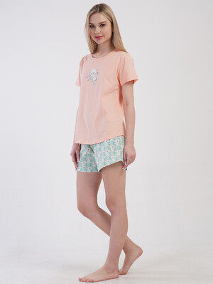 Купить Хлопковый комплект с шортами VIENETTA 4101037973 в Украина в Lingerie.ua - Одяг для дому та відпочинку, Фото 5
