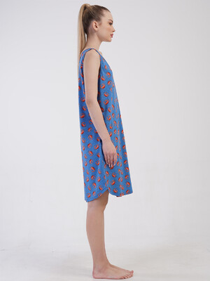 Купить Бавовняна туніка на широких бретельках VIENETTA 4081105785 в Украина в Lingerie.ua - Одяг для дому та відпочинку, Фото 2