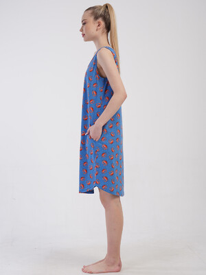 Купить Бавовняна туніка на широких бретельках VIENETTA 4081105785 в Украина в Lingerie.ua - Одяг для дому та відпочинку, Фото 3