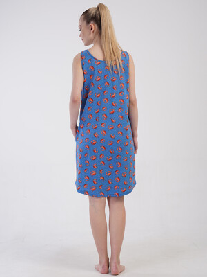 Купить Бавовняна туніка на широких бретельках VIENETTA 4081105785 в Украина в Lingerie.ua - Одяг для дому та відпочинку, Фото 4