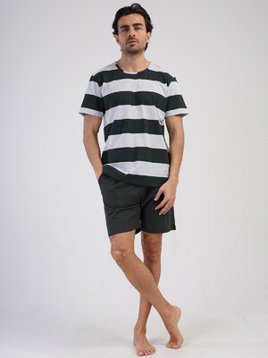 Купить Бавовняний літній комплект із шортами VIENETTA MAN 4080751900 в Украина в Lingerie.ua - Одяг для дому та відпочинку, Фото 8