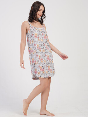 Купить Бавовняна туніка на бретельках VIENETTA 4081863402 в Украина в Lingerie.ua - Одяг для дому та відпочинку, Фото 6