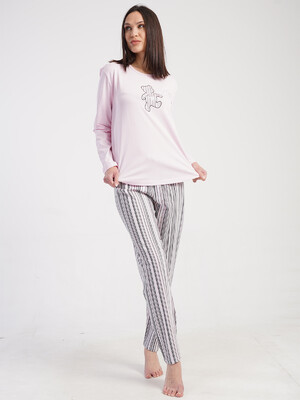 Купить Хлопковый домашний костюм женский VIENETTA 5010390389  в Украина