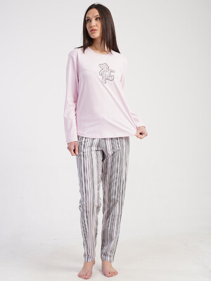 Купить Бавовняний домашній костюм жіночий VIENETTA 5010390389 в Украина в Lingerie.ua - Одяг для дому та відпочинку, Фото 6