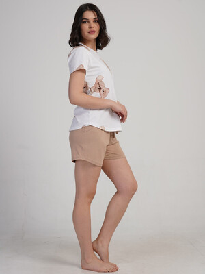 Купить Хлопковый летний комплект с шортами VIENETTA 5032930566 в Украина в Lingerie.ua - Одяг для дому та відпочинку, Фото 7