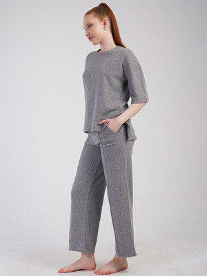 Купить Домашній жіночий костюм великого розміру з брюками VIENETTA 5010120000 в Украина в Lingerie.ua - Одяг для дому та відпочинку, Фото 2