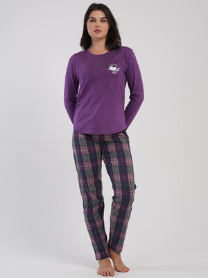 Купить Хлопковый домашний комплект с длинным рукавом VIENETTA 5032224550 в Украина в Lingerie.ua - Одяг для дому та відпочинку, Фото 15