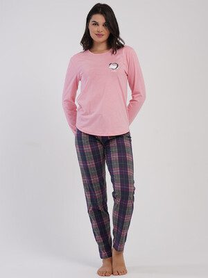 Купить Хлопковый домашний комплект с длинным рукавом VIENETTA 5032224550 в Украина в Lingerie.ua - Одяг для дому та відпочинку, Фото 11