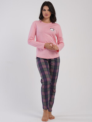 Купить Хлопковый домашний комплект с длинным рукавом VIENETTA 5032224550 в Украина в Lingerie.ua - Одяг для дому та відпочинку, Фото 5