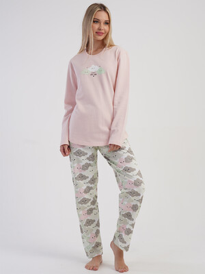 Купить Байковий домашній комплект з довгим рукавом VIENETTA 5040483841 в Украина