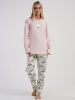 Купить Байковый домашний комплект с длинным рукавом VIENETTA 5040483841 в Украина в Lingerie.ua - Одяг для дому та відпочинку, Фото 8