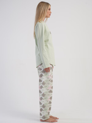 Купить Байковый домашний комплект с длинным рукавом VIENETTA 5040483841 в Украина в Lingerie.ua - Одяг для дому та відпочинку, Фото 10