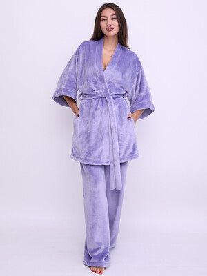 Купить Теплый домашний костюм из кимоно и брюк LINGERIE 170815 в Украина в Lingerie.ua - Одяг для дому та відпочинку, Фото 16