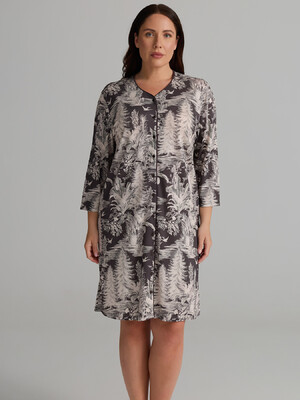 Купить Вискозный халат большого размера на пуговицах HAYS 62256 в Украина