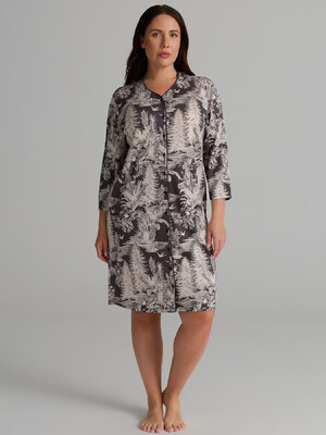 Купить Вискозный халат большого размера на пуговицах HAYS 62256 в Украина в Lingerie.ua - Одяг для дому та відпочинку, Фото 3