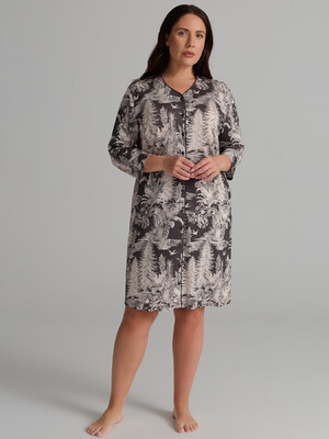 Купить Вискозный халат большого размера на пуговицах HAYS 62256 в Украина в Lingerie.ua - Одяг для дому та відпочинку, Фото 6