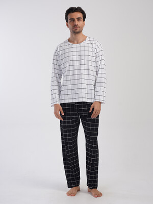 Купить Бавовняний домашній комплект з брюками VIENETTA MAN 4032640191 в Украина