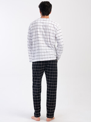 Купить Бавовняний домашній комплект з брюками VIENETTA MAN 4032640191 в Украина в Lingerie.ua - Одяг для дому та відпочинку, Фото 2