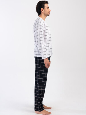 Купить Бавовняний домашній комплект з брюками VIENETTA MAN 4032640191 в Украина в Lingerie.ua - Одяг для дому та відпочинку, Фото 3