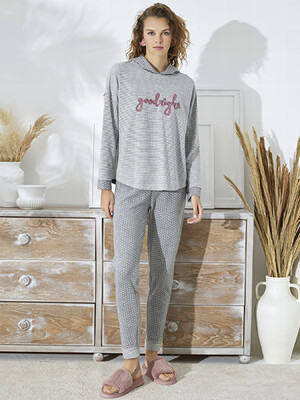 Купить Домашний комплект женский с капюшоном SEVIM 15081 в Украина