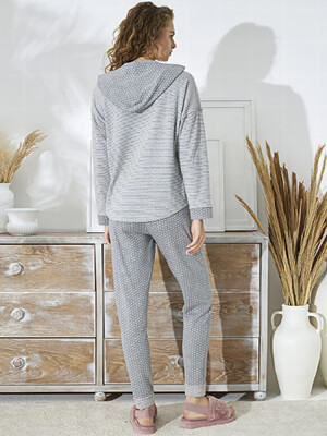 Купить Домашний комплект женский с капюшоном SEVIM 15081 в Украина в Lingerie.ua - Одяг для дому та відпочинку, Фото 2