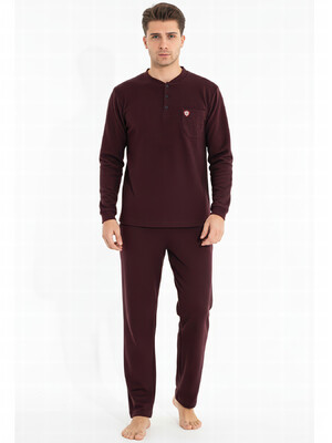 Купить Домашний мужской комплект с длинным рукавом GUAVA 3374 в Украина