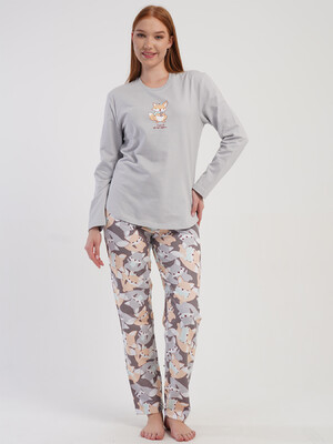 Купить Фланелевий домашній костюм з довгим рукавом VIENETTA 5040503842 в Украина