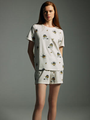 Купить Хлопковый комплект из футболки и шорт HAYS 62138 в Украина