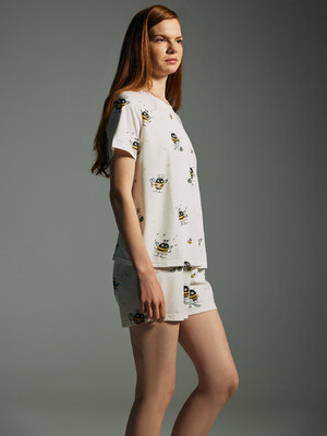 Купить Хлопковый комплект из футболки и шорт HAYS 62138 в Украина в Lingerie.ua - Одяг для дому та відпочинку, Фото 5