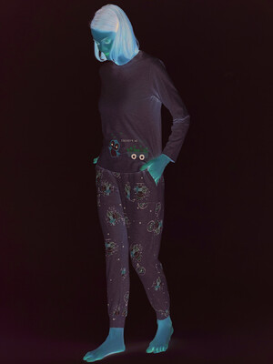 Купить Хлопковый домашний комплект с длинным рукавом SEVIM 17145 в Украина в Lingerie.ua - Одяг для дому та відпочинку, Фото 3