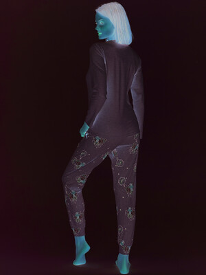 Купить Хлопковый домашний комплект с длинным рукавом SEVIM 17145 в Украина в Lingerie.ua - Одяг для дому та відпочинку, Фото 4